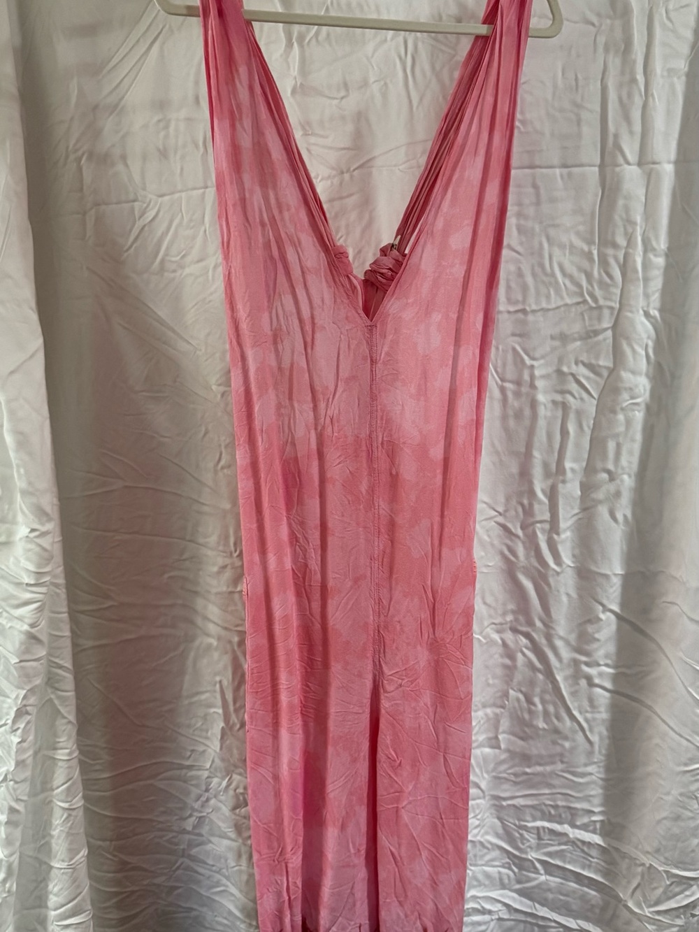 Free People Pink Beach Break Jumpsuit